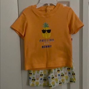 Little wonders 3/6 shorts set